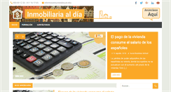 Desktop Screenshot of noticiasinmobiliaria.com